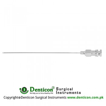 Quinke Lumbar Puncture Needle 18 G - With Luer Lock Connection Stainless Steel, Needle Size Ø 1.2 x 76 mm